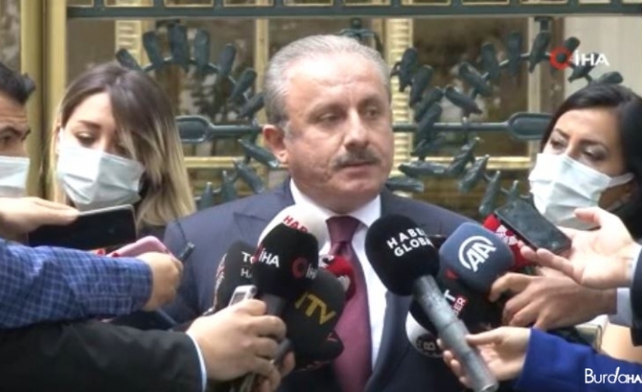 TBMM Başkanı Şentop: "Türkiye Büyük Millet Meclisi’nde olan bir kişi değil”