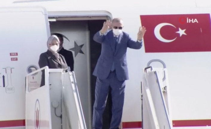 Cumhurbaşkanı Erdoğan KKTC’den ayrıldı