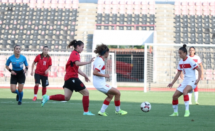 Kadın A Milli Takımı, Arnavutluk’u 2-1 mağlup etti