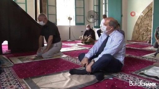 Kapalı Maraş’taki Bilal Ağa Mescidinde 47 yıl sonra ilk cuma namazı