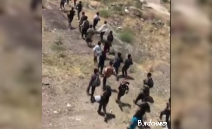 Van’da arazide yürüyerek ilerleyen 113 düzensiz göçmen yakalandı