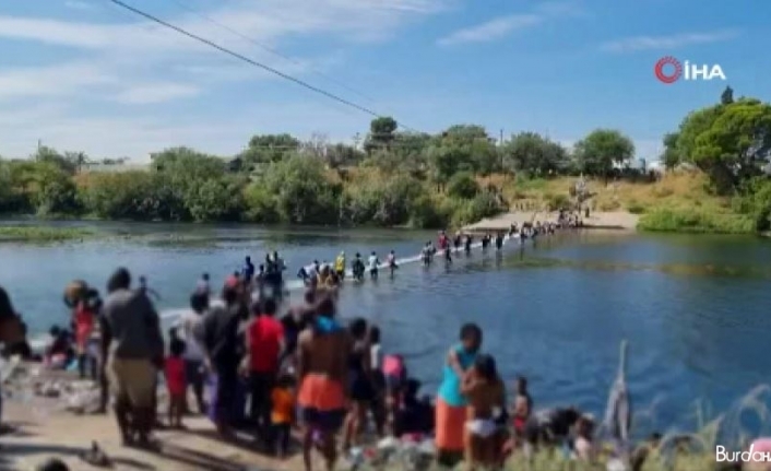 10 bini aşkın göçmen köprü altında bekliyor