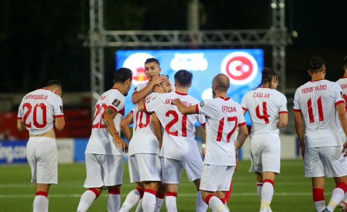 2022 FIFA Dünya Kupası Elemeleri: Cebelitarık: 0 - Türkiye: 3 (Maç sonucu)