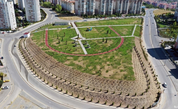 Ankara Büyükşehir Belediyesi Başkente yeni bir yeşil alan daha kazandırdı