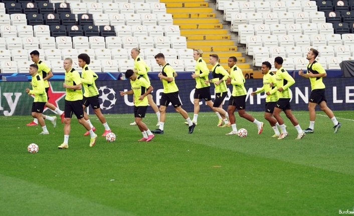 Borussia Dortmund, Beşiktaş maçının hazırlıklarını tamamladı