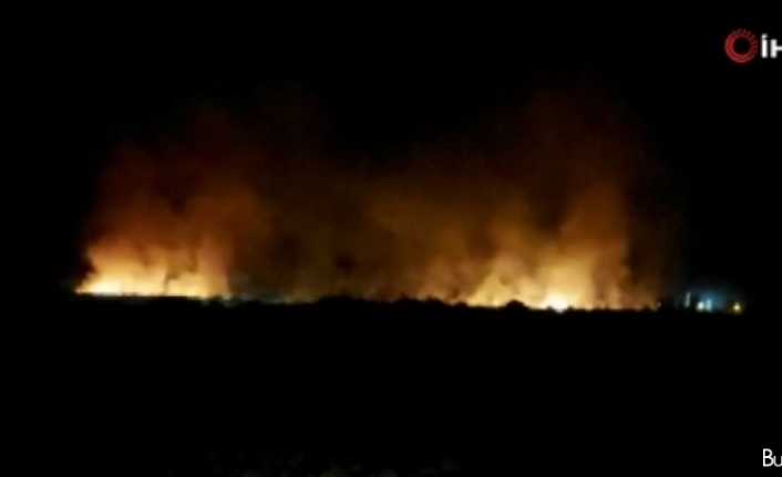 Kırıkhan’da ormanlık alanda yangın