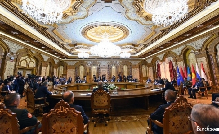 Tacikistan’daki KGAÖ Güvenlik Konseyi Toplantısı’nda 14 belge imzalandı