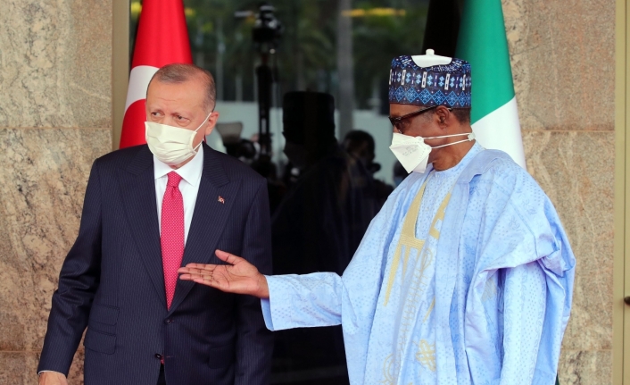 Cumhurbaşkanı Erdoğan, Nijerya Devlet Başkanı Buhari ile görüştü