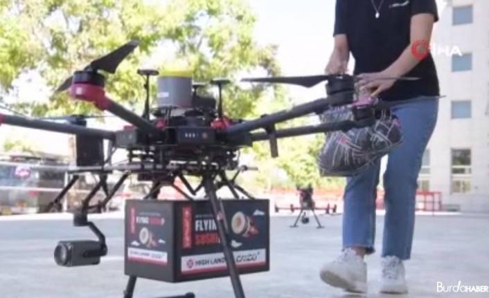 İsrail’de dronelarla sipariş teslimatı için test uçuşları başladı