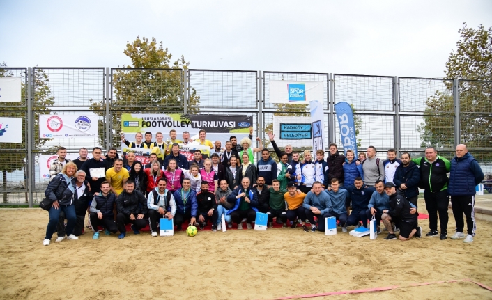 Kadıköy, Uluslararası Footvolley Turnuvası’na ev sahipliği yaptı