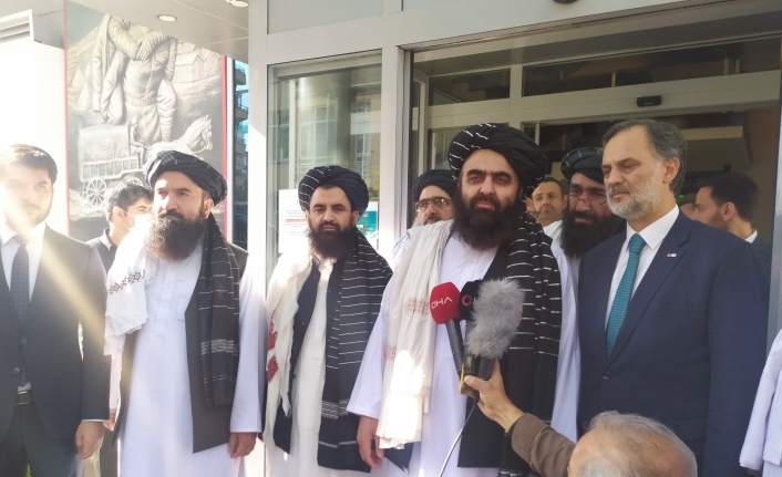 Taliban heyeti Kızılay’ı ziyaret etti