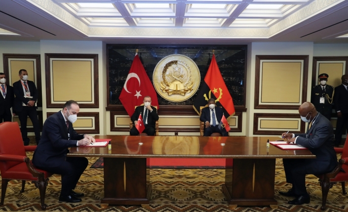Türkiye-Angola arasında 7 anlaşma imzalandı