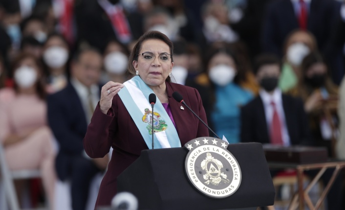 Honduras’ın ilk kadın Devlet Başkanı Xiomara Castro yemin etti