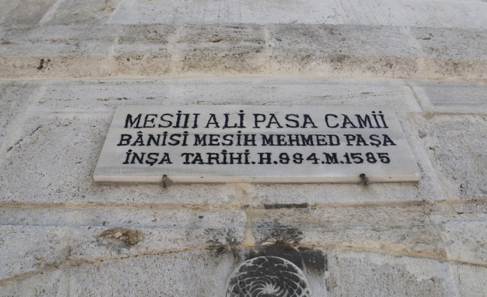 Mesih Ali Paşa Camii restorasyonun ardından yeni yüzüne kavuştu