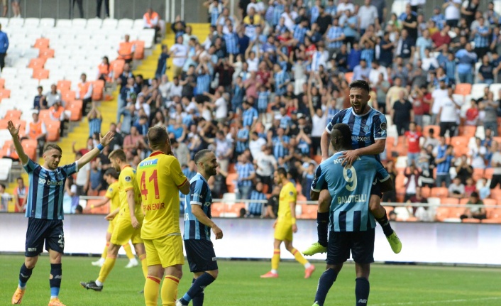 Spor Toto Süper Lig: Adana Demirspor: 5 - Göztepe: 0 (İlk yarı)