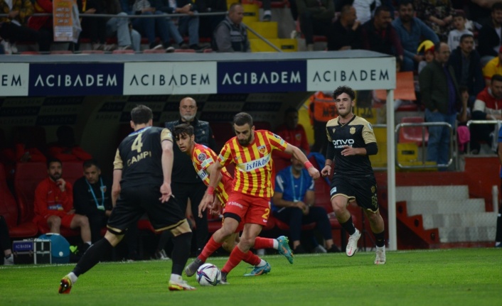 Spor Toto Süper Lig: Kayserispor: 3 - Yeni Malatyaspor: 0 (Maç Sonucu)