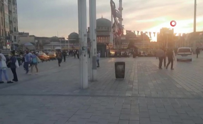 Taksim’de kontrol noktasında üzerindeki 3 silahla yakalandı