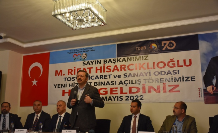 TOBB Başkanı Hisarcıklıoğlu: "(TOGG) 2023’ün ilk üç ayında inşallah banttan inerek trafiğe çıkmış olur"