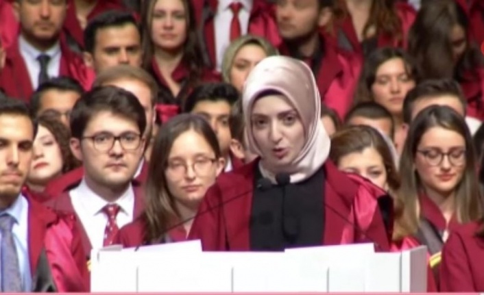 İstanbul Tıp Fakültesi Mezuniyet Töreni’nde konuşan okul birincisinin sözleri dakikalarca alkışlandı