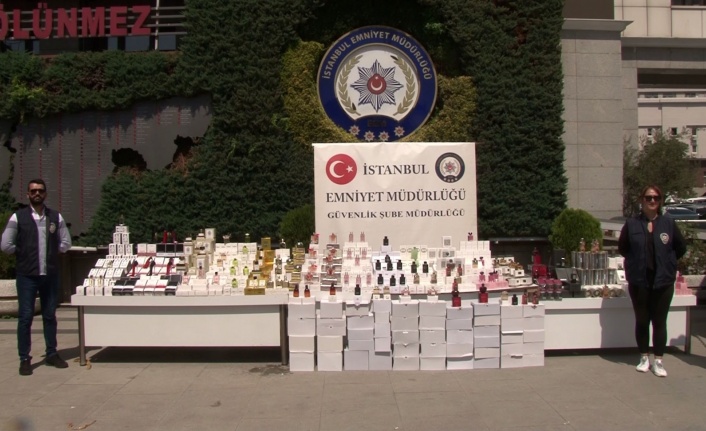 İstanbul’da sahte parfüm operasyonu