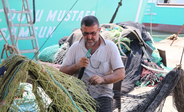 Balıkçılar sezona hazırlanıyor
