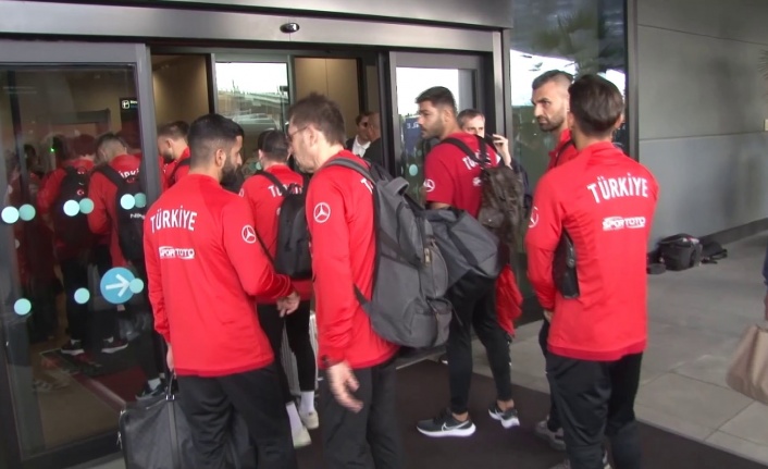 A Milli Takım, Faroe Adaları maçı için Danimarka’ya gitti