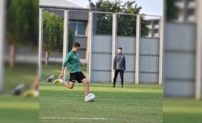 Bursaspor’da Amed Sportif maçı hazırlıkları başladı