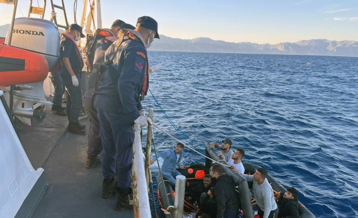 Datça ve Marmaris’te 118 göçmen kurtarıldı