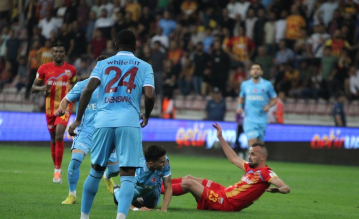 Spor Toto Süper Lig: Kayserispor: 1 - Trabzonspor: 2 (Maç sonucu)