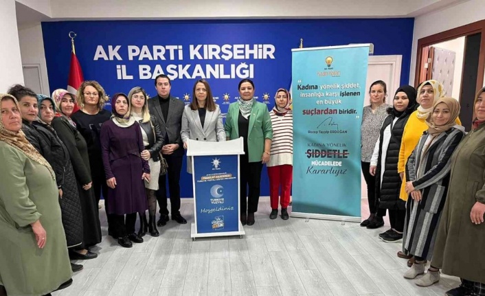 AK Partili Ünsal: "AK Partili kadınlar, kadına yönelik şiddet uygulamasına hep karşı duruyor"