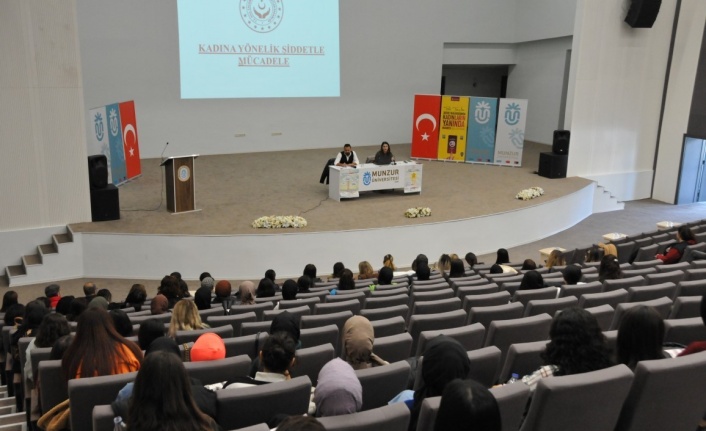 Munzur Üniversitesi’nden Kadın Yönelik Şiddetle Mücadele semineri