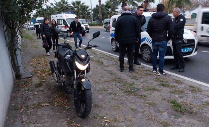 Samsun’da motosiklet kazası:1 yaralı