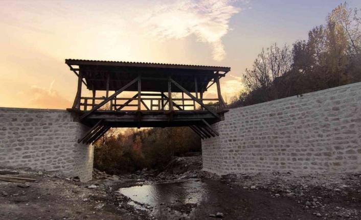100 Yıllık Tarihi köprü restorasyonu yapılarak hizmete açıldı