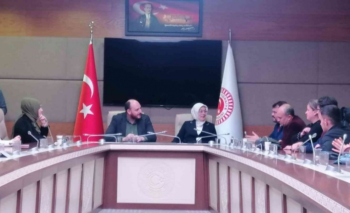 Adnan Menderes MTAL öğrencileri Ankara’da milletvekilleriyle görüştü