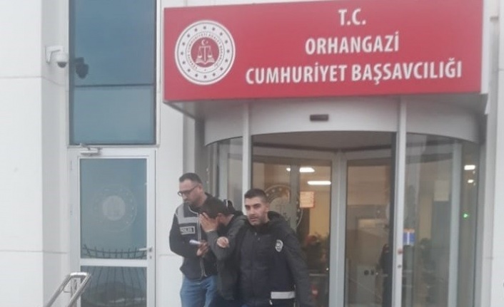 Bursa’da iki hırsızlık olayının zanlısı tutuklandı