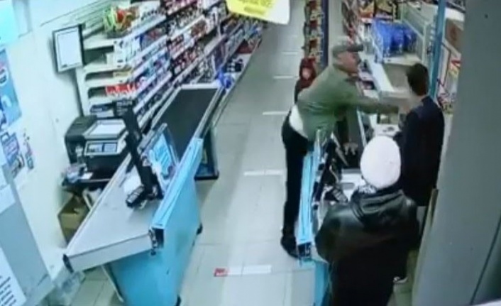 Tekirdağ’da market çalışanına tokatlı saldırı