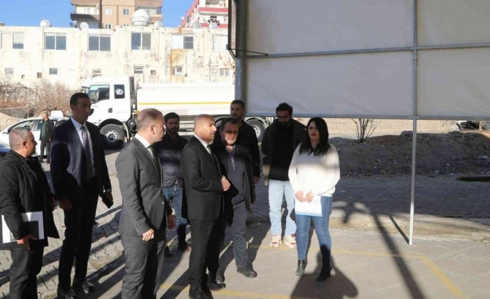 Mardin’de Ravza Kapalı Pazar alanı yenileniyor