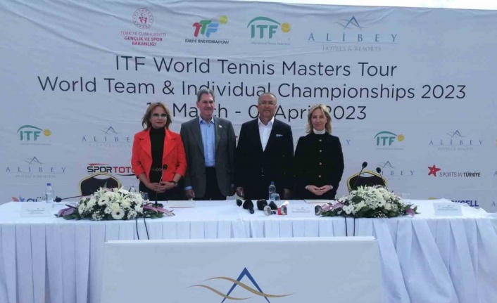 ITF World Tennis Masters Tour Dünya Şampiyonası basın toplantısı düzenlendi