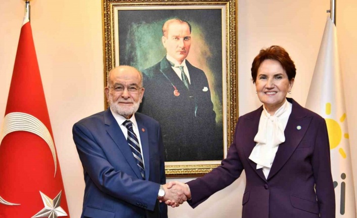 SP Genel Başkanı Karamollaoğlu’ndan Akşener’e ziyaret
