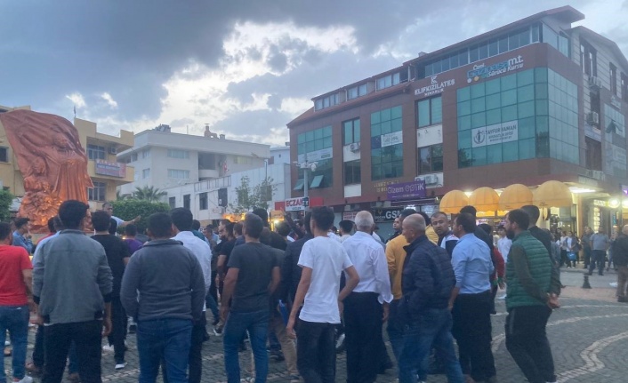 Gazipaşa’da AK Partili ve CHP’li seçmenler arasında kutlama gerginliği