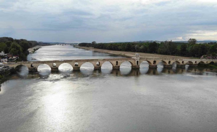 Meriç Nehri’nin debisi, son 1 ayda yüzde 50 düştü