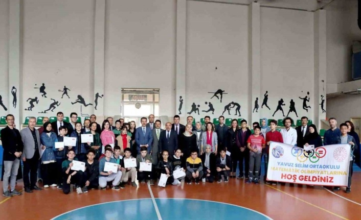 Sivas’ta matematik olimpiyatları düzenlendi