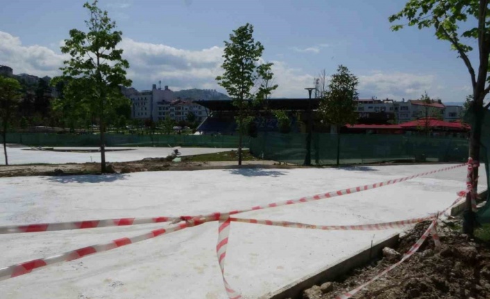 Trabzon’da Ortahisar Millet Bahçesinde ikinci etap çalışmaları başladı