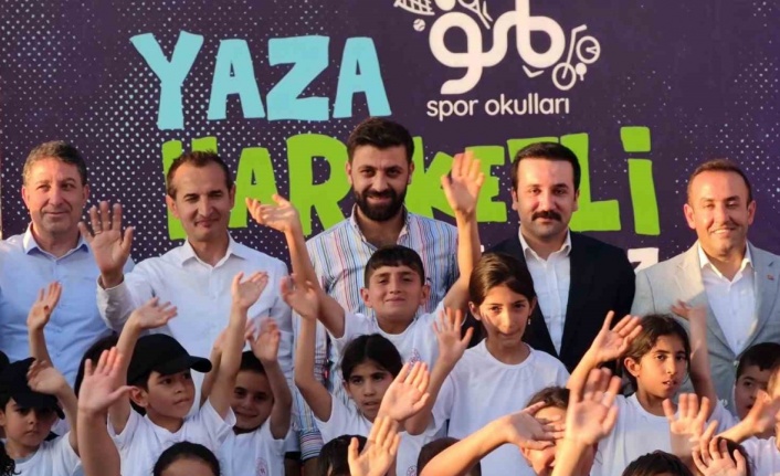 Mardin’de gençler için yaz sporları açıldı