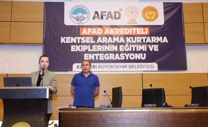 Büyükşehir, AFAD akrediteli kentsel arama kurtarma ekipleri kuruyor