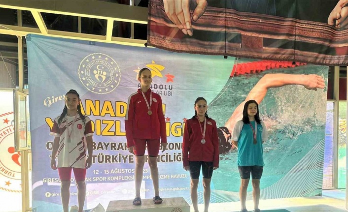 Elazığlı sporculardan yüzmede Türkiye derecesi