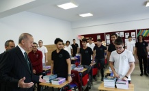 Cumhurbaşkanı Erdoğan, Sancaktepe’de öğretmenler ve öğrencilerle sohbet etti