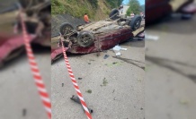 Trabzon’da trafik kazası: 2 yaralı