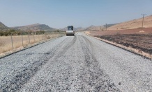 Diyarbakır’da iki ilçeyi bir birine bağlayan yol asfaltlandı