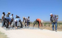 Ergani Belediyesi kilitli parke çalışmalarına başladı